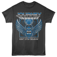 Thumbnail for JOURNEY-JOURNEY 3D TEXT SCARAB-SMOKE ADULT S/S TSHIRT