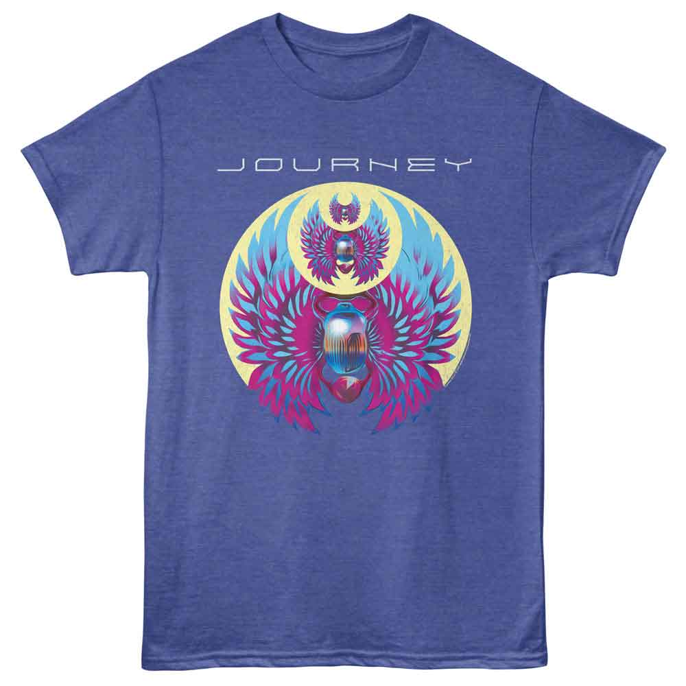 JOURNEY-JOURNEY THREE SCARAB RECOLOR-ROYAL HEATHER ADULT S/S TSHIRT