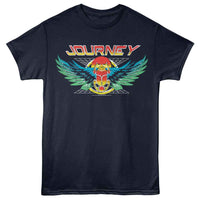 Thumbnail for JOURNEY-JOURNEY SCARAB GRID-NAVY ADULT S/S TSHIRT