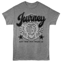 Thumbnail for JOURNEY-JOURNEY ANY WAY YOU WANT IT-GRAPHITE HEATHER ADULT S/S TSHIRT