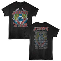 Thumbnail for JOURNEY-JOURNEY 79 TOUR LOCALS-BLACK ADULT S/S TSHIRT ***F&B***