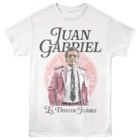 Thumbnail for JUAN GABRIEL-JUAN GABRIEL CUIDADES MEXICO PILOT-WHITE ADULT S/S TSHIRT