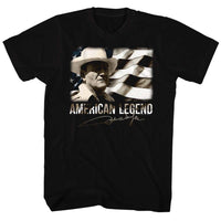 Thumbnail for JOHN WAYNE-LEGEND-BLACK ADULT S/S TSHIRT
