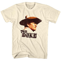 Thumbnail for JOHN WAYNE-DUKE-NATURAL ADULT S/S TSHIRT