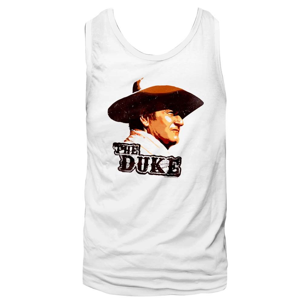 JOHN WAYNE-DUKE-WHITE ADULT TANK