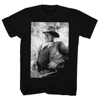 Thumbnail for JOHN WAYNE-JOHNWAYNEJOHNWAYNE-BLACK ADULT S/S TSHIRT