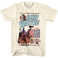 Thumbnail for JOHN WAYNE-MAKEITWAYNE-NATURAL ADULT S/S TSHIRT