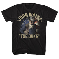 Thumbnail for JOHN WAYNE-THE DUKE RETURNS-BLACK ADULT S/S TSHIRT