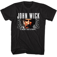 Thumbnail for JOHN WICK-JOHN WICK WASNT JUST A PUPPY-BLACK ADULT S/S TSHIRT