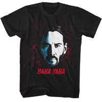 Thumbnail for JOHN WICK-JOHN WICK FACE OF BABA YAGA-BLACK ADULT S/S TSHIRT