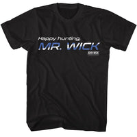 Thumbnail for JOHN WICK-JOHN WICK HAPPY HUNTING-BLACK ADULT S/S TSHIRT