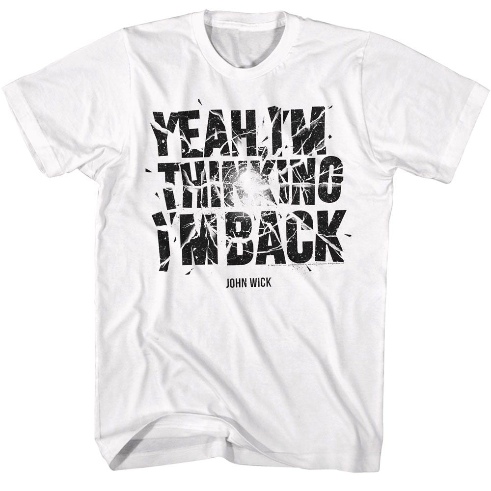 JOHN WICK-JOHN WICK EXPLOSIVE TEXT-WHITE ADULT S/S TSHIRT