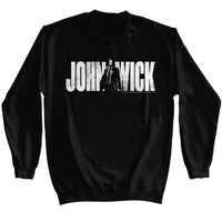 Thumbnail for JOHN WICK-JOHN WICK WITH NAME-BLACK ADULT L/S SWEATSHIRT