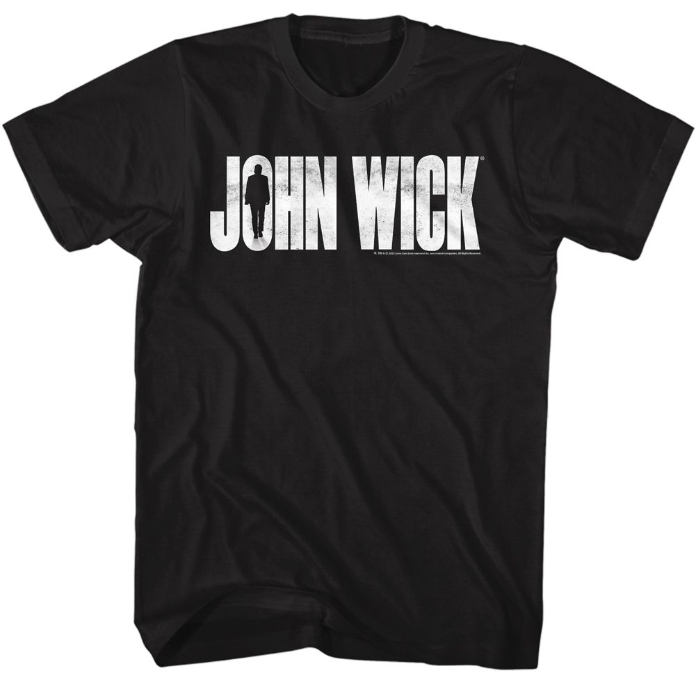 JOHN WICK-JOHN WICK SILHOUETTE-BLACK ADULT S/S TSHIRT