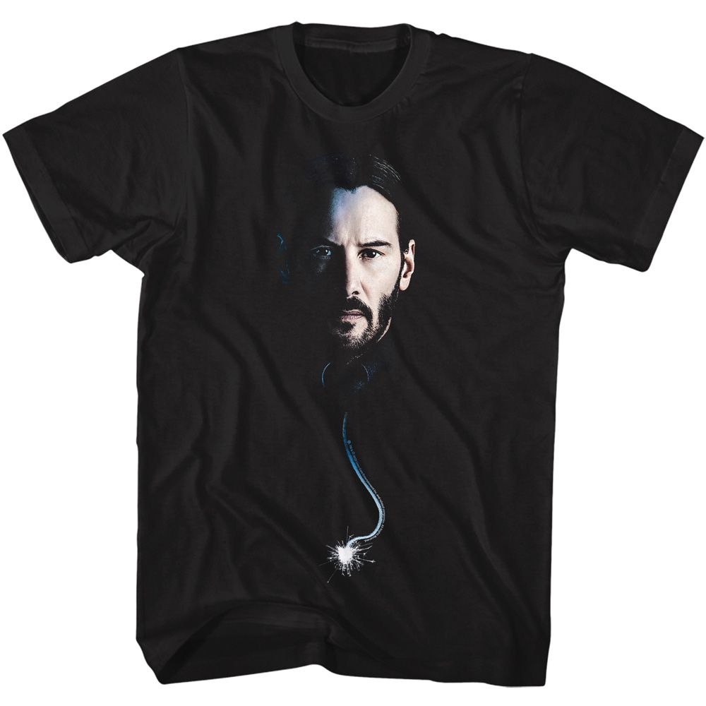 JOHN WICK-JOHN WICK WITH A FUSE-BLACK ADULT S/S TSHIRT
