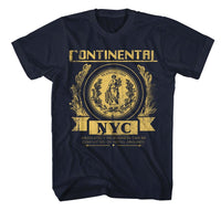 Thumbnail for JOHN WICK-JOHN WICK CONTINENTAL NYC-NAVY ADULT S/S TSHIRT