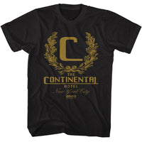 Thumbnail for JOHN WICK-JOHN WICK CONTINENTAL NYC LIGHT-BLACK ADULT S/S TSHIRT
