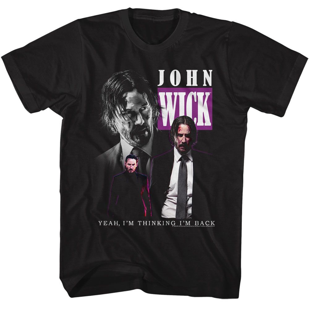JOHN WICK-JOHN WICK TRIPLE WICK-BLACK ADULT S/S TSHIRT
