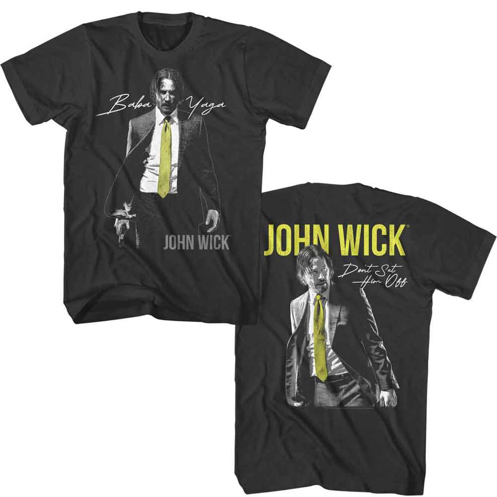 JOHN WICK-JOHN WICK BABA YAGA SET OFF-SMOKE ADULT S/S TSHIRT ***F&B***