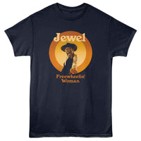 Thumbnail for JEWEL-JEWEL FREEWHEELIN CIRCLE-NAVY ADULT S/S TSHIRT