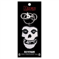 Thumbnail for Misfits Skull Logo Enamel Keychain - 3 pc prepack