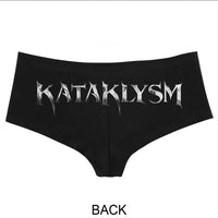 Thumbnail for Kataklysm Skull Black Booty Shorts Underwear