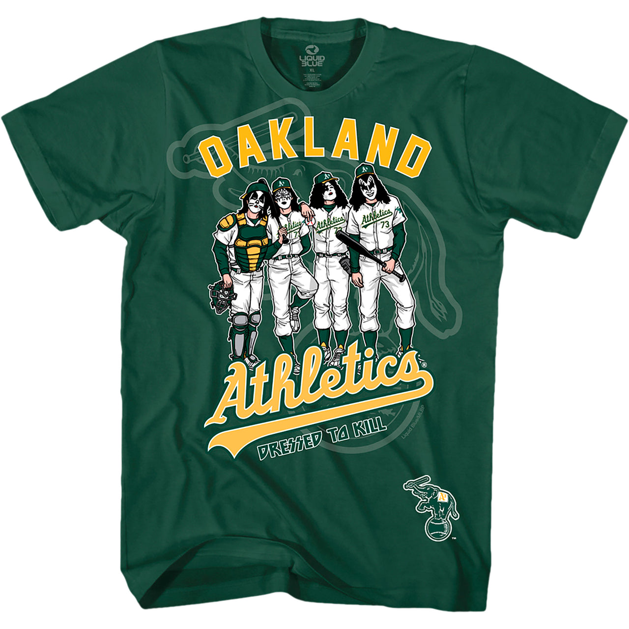 Oakland Athletics Dressed to Kill Green T-Shirt
