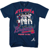 Thumbnail for Atlanta Braves Dressed to Kill Navy T-Shirt