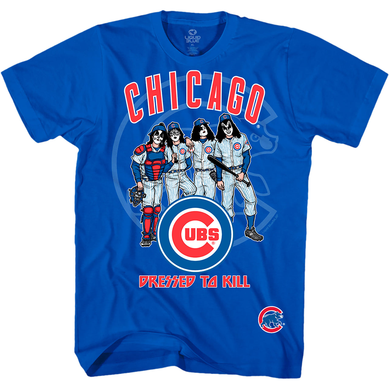 Chicago Cubs Dressed to Kill Blue T-Shirt