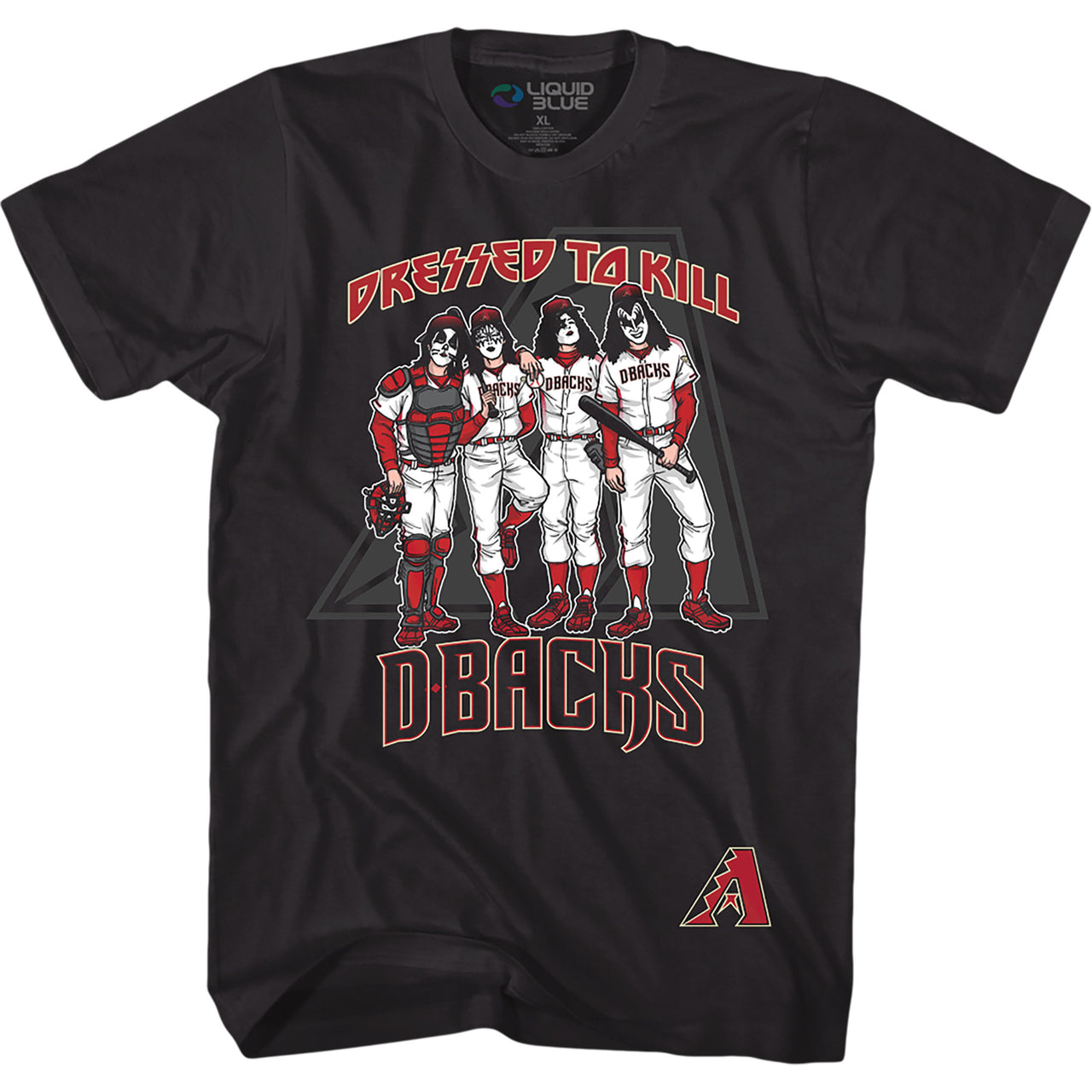 Arizona Diamondbacks Dressed to Kill Black T-Shirt