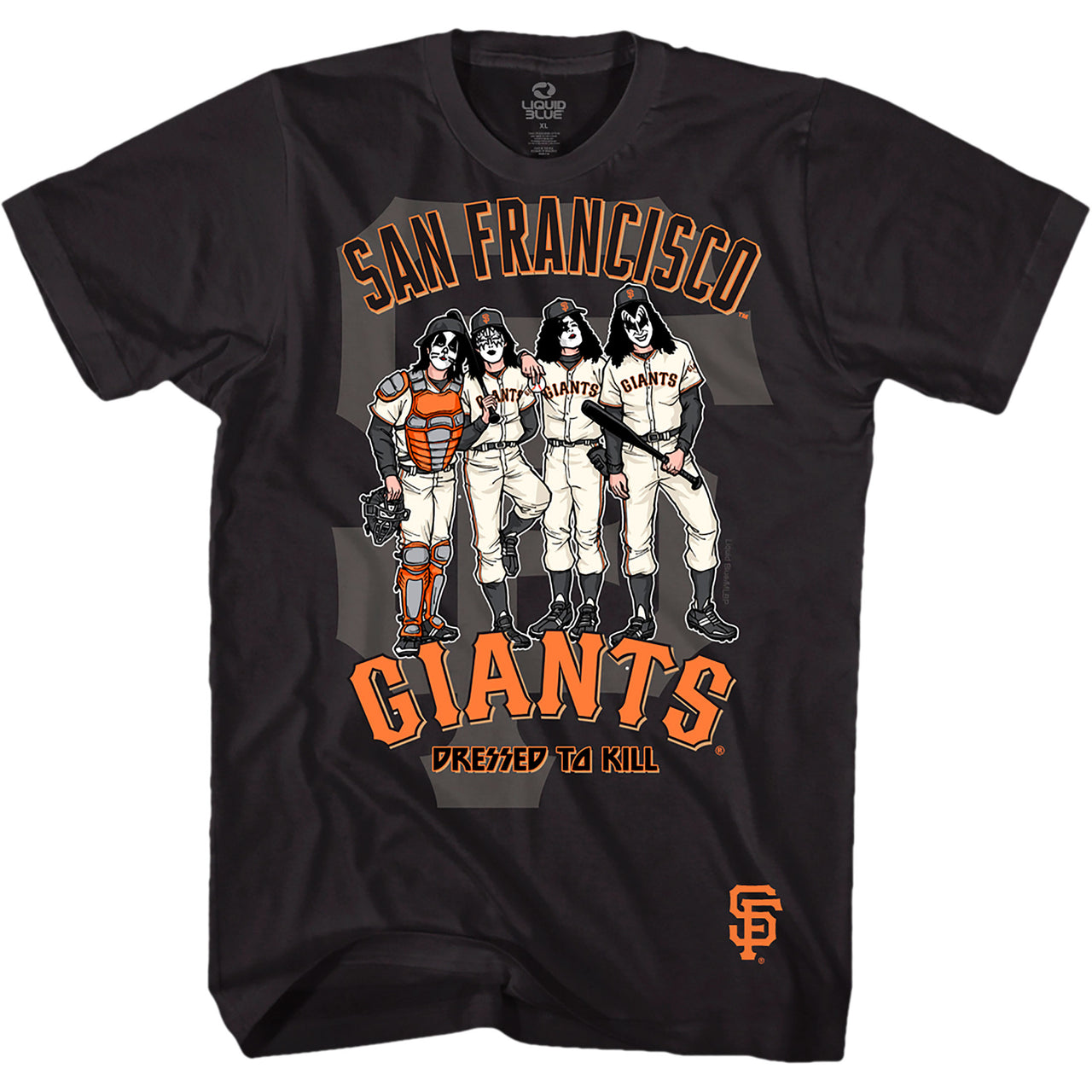 San Francisco Giants Dressed to Kill Black T-Shirt