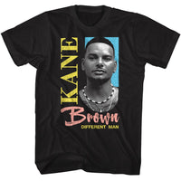 Thumbnail for KANE BROWN-KANE BROWN DIFFERENT MAN TRI COLOR-BLACK ADULT S/S TSHIRT