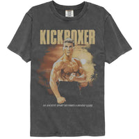 Thumbnail for KICKBOXER-KICKBOXER SUNSET BACKGROUND-PEPPER ADULT S/S COMFORT COLOR TSHIRT