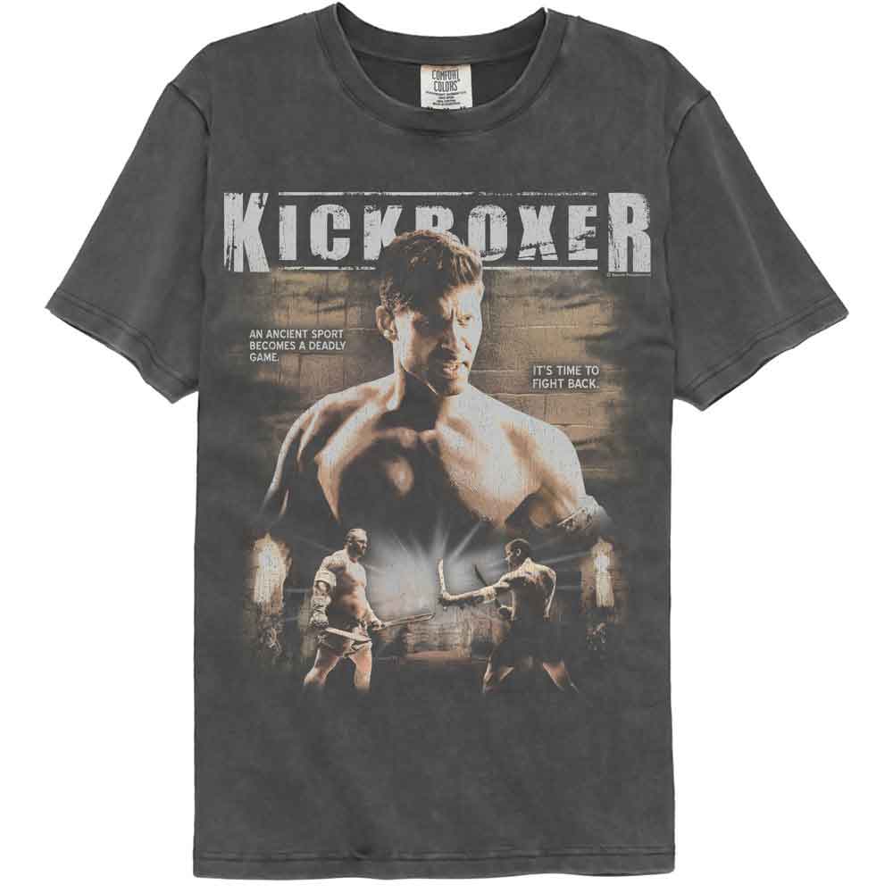 KICKBOXER-KICKBOXER FIGHT SCENE-PEPPER ADULT S/S COMFORT COLOR TSHIRT