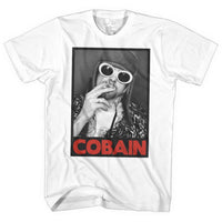 Thumbnail for Kurt Cobain Smoking Box Photo Tee