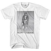 Thumbnail for Kurt Cobain B&W Leopard Photo Tee