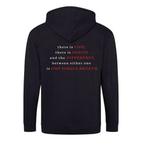Thumbnail for King's X Fly Logo Single Breath Zip Hoodie