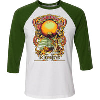 Thumbnail for King's X Out of the Planet White/Olive Raglan Jersey