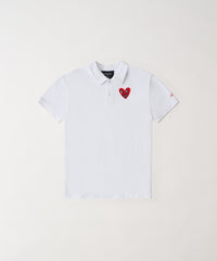 Thumbnail for Keith Haring Embroidered Heart Polo