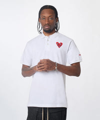 Thumbnail for Keith Haring Embroidered Heart Polo