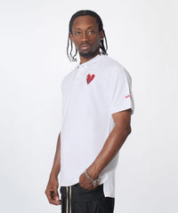 Thumbnail for Keith Haring Embroidered Heart Polo