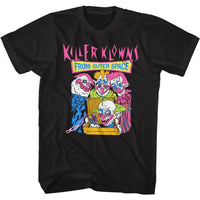Thumbnail for KILLER KLOWNS-PIZZA DELIVERIES-BLACK ADULT S/S TSHIRT
