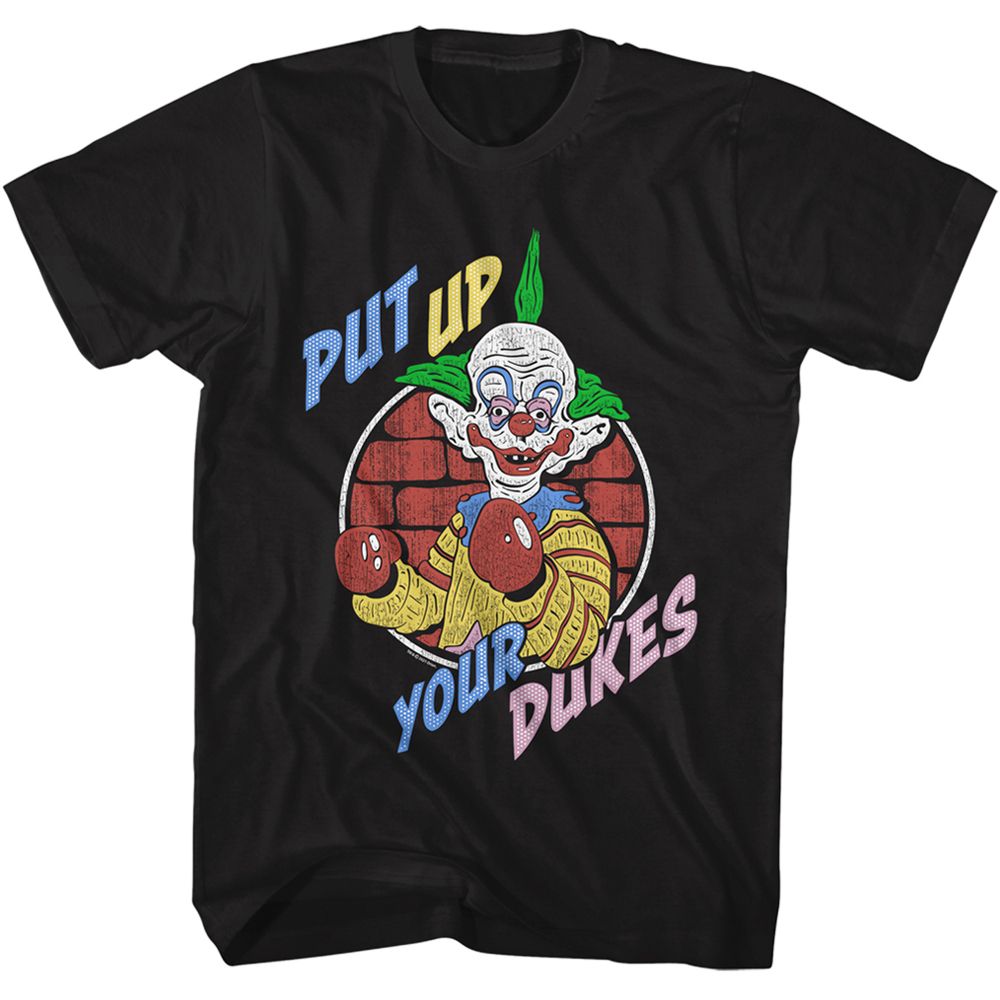 KILLER KLOWNS-PUT UP YOUR DUKES-BLACK ADULT S/S TSHIRT