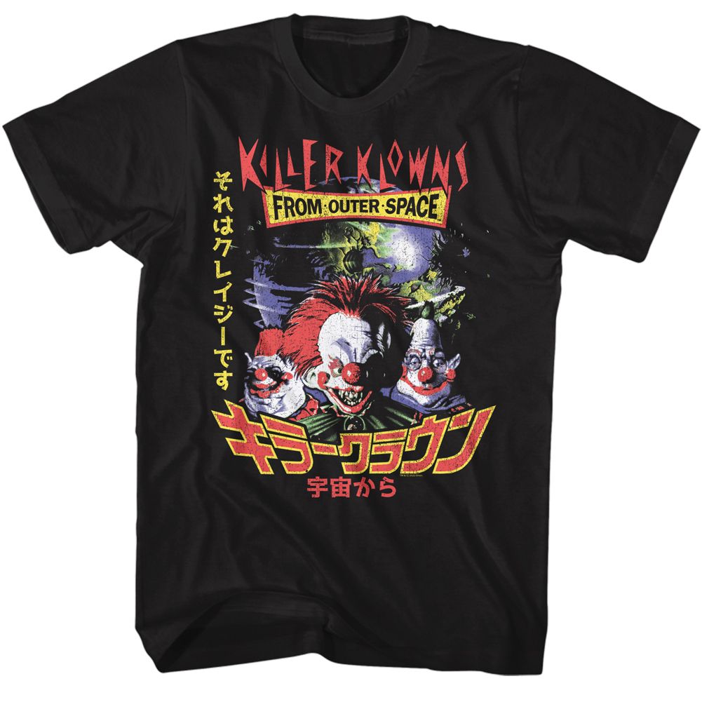 KILLER KLOWNS-KILLER KLOWNS JAPANESE-BLACK ADULT S/S TSHIRT