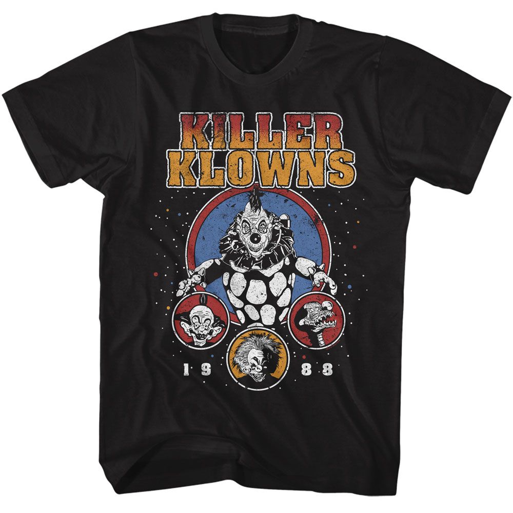 KILLER KLOWNS-KILLER KLOWNS 1988-BLACK ADULT S/S TSHIRT