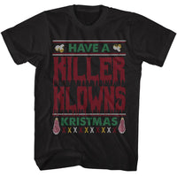Thumbnail for KILLER KLOWNS-KILLER KLOWNS UGLY SWEATER-BLACK ADULT S/S TSHIRT