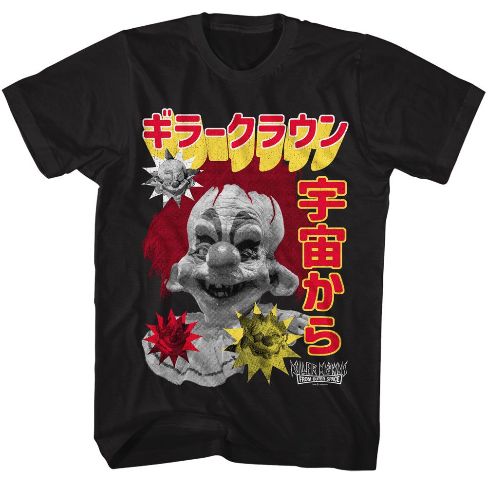 KILLER KLOWNS-KILLER KLOWNS KILLER BADGES-BLACK ADULT S/S TSHIRT