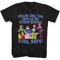 Thumbnail for KILLER KLOWNS-KILLER KLOWNS PIES-BLACK ADULT S/S TSHIRT