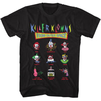Thumbnail for KILLER KLOWNS-KILLER KLOWNS AND STUFF-BLACK ADULT S/S TSHIRT
