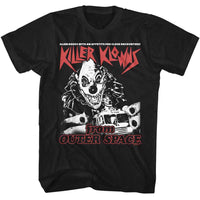 Thumbnail for KILLER KLOWNS-KILLER KLOWNS KLOWNZILLA POSTER-BLACK ADULT S/S TSHIRT